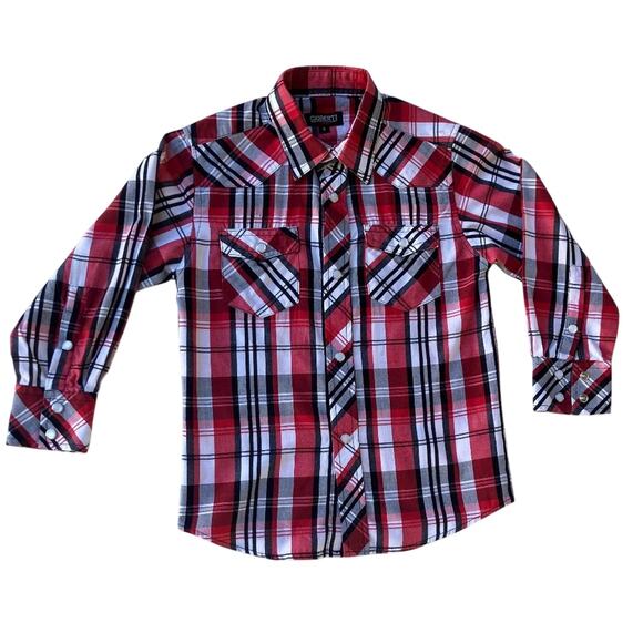 Gioberti Size 6 Western Shirt made in Italy - Picture 10 of 15